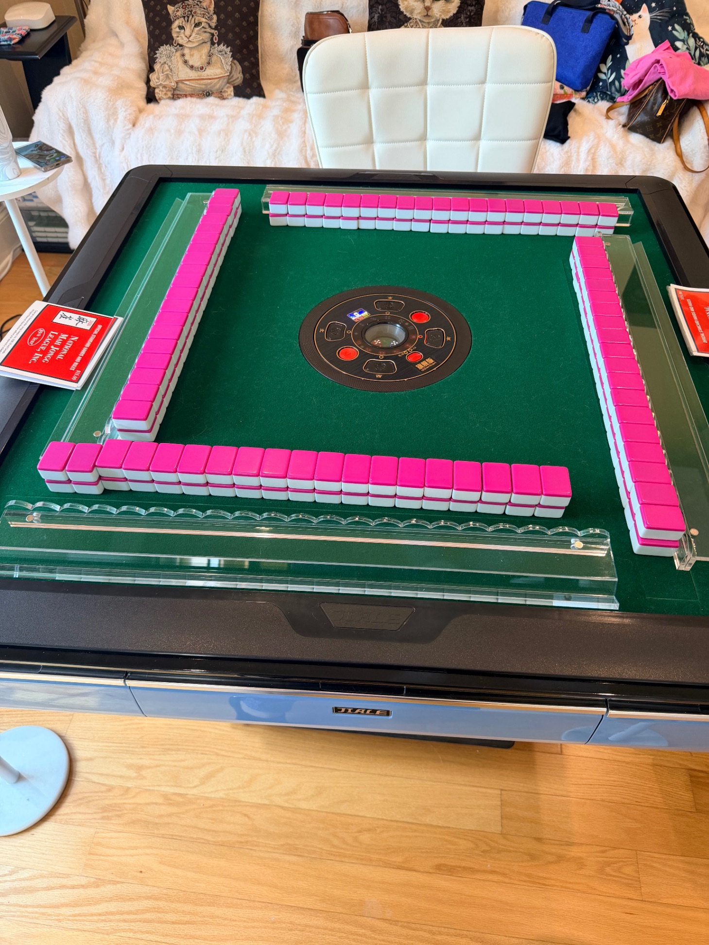 24" Mahjong Rack & Pusher Set view 4